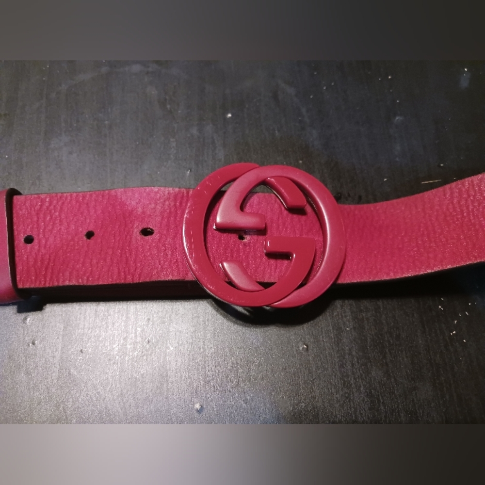 Gucci Red Belt